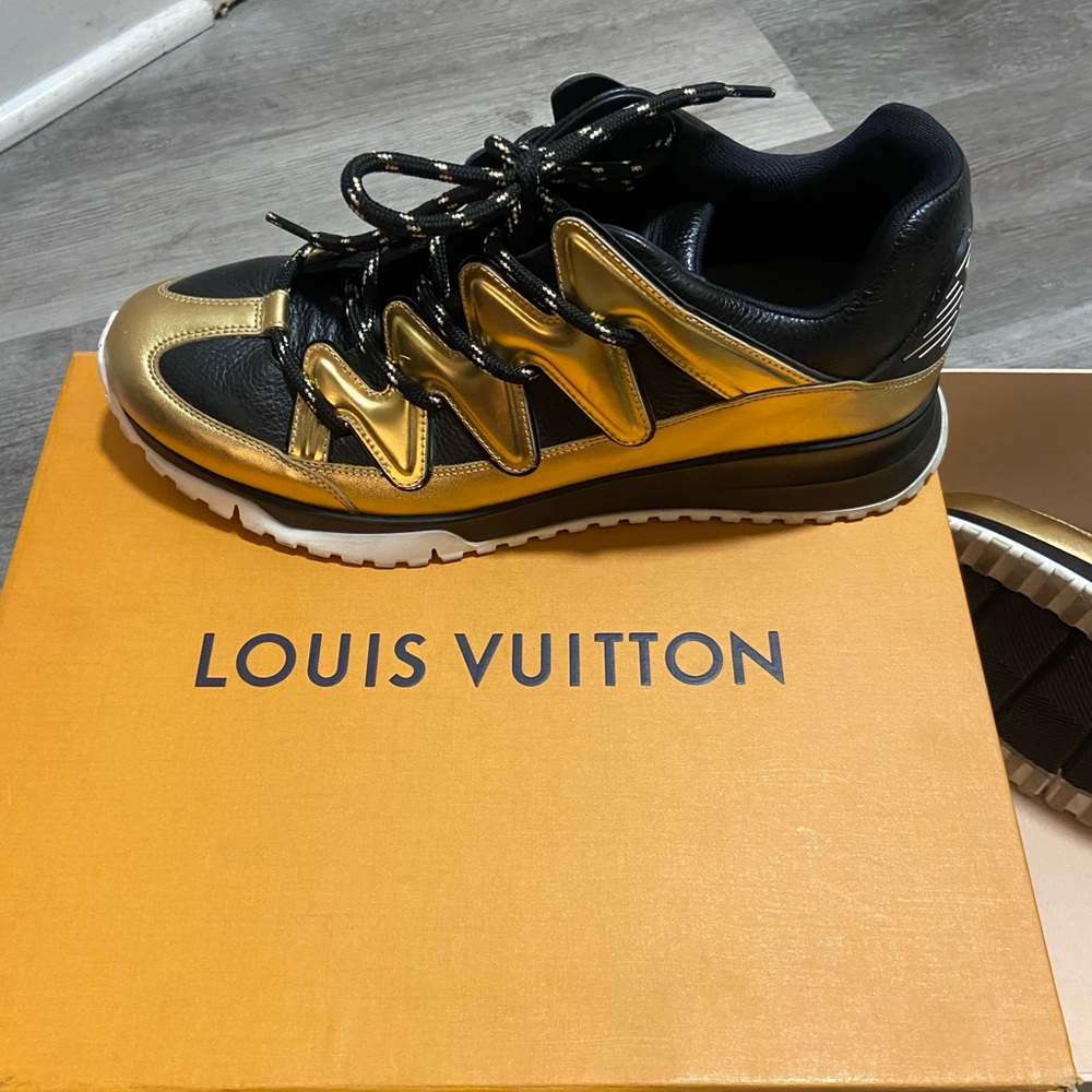 LV gym shoes size 10